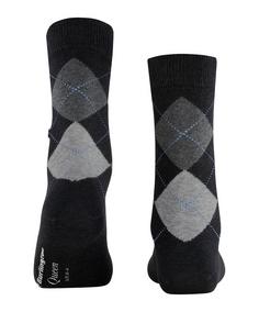 Rückansicht von Burlington Socken Freizeitsocken Damen oil mel. (3986)