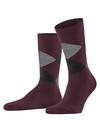Falke Sens. Argyle SO Socken Herren - bordeaux (8100)