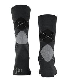Rückansicht von Burlington Freizeitsocken Herren new grey (3985)