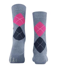 Rückansicht von Burlington Freizeitsocken Damen cobalt (6671)
