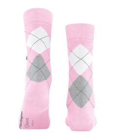 Rückansicht von Burlington Freizeitsocken Damen berry-pool (8394)