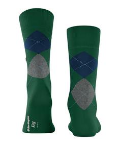 Rückansicht von Burlington Freizeitsocken Herren eucalyptus (7502)