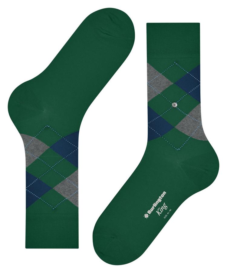 Burlington Burlington King Socken Herren - eucalyptus (7502) - 2 | SportScheck