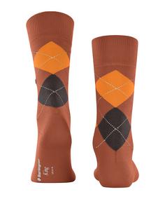 Rückansicht von Burlington Socken Freizeitsocken Herren saddle brown (8798)