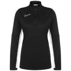 Nike Academy 23 Drill Top Funktionsshirt Damen schwarz / weiß