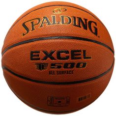 Rückansicht von SPALDING Excel TF-500 Basketball braun