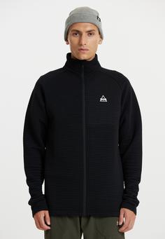 Rückansicht von SOS Muju Sweatjacke Herren 1001 Black