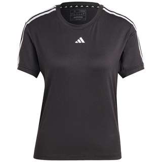 adidas Train Essential 3 Stripes Funktionsshirt Damen schwarz / weiß