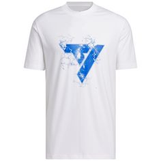 adidas Trae Young GFX Basketball Shirt Herren weiß