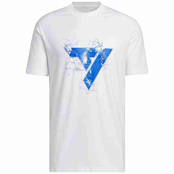 adidas Trae Young GFX Basketball Shirt Herren weiß