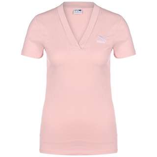 PUMA Classics T-Shirt Damen rosa