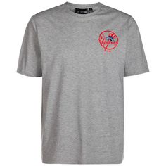 New Era MLB New York Yankees Graphic T-Shirt Herren grau / rot