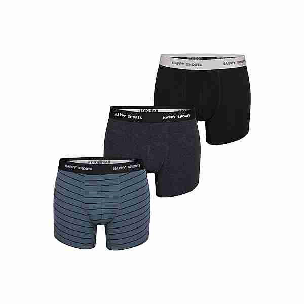 HAPPY SHORTS Retro Pants Motive Boxershorts Herren Stripes
