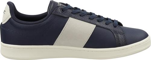 Rückansicht von Lacoste Sneaker Sneaker Herren Navy/Weiß