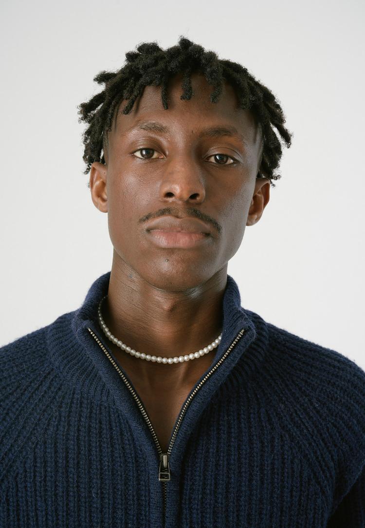 Cleptomanicx Cleptomanicx Ribber Troyer Strickpullover Herren - Dark Navy - 3 | SportScheck