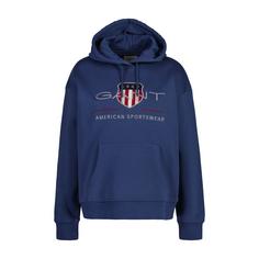 GANT Sweatshirt Sweatshirt Damen Dunkelblau