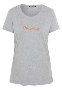 Chiemsee T-Shirt T-Shirt Damen - 17-4402M Neutral Gray Melange