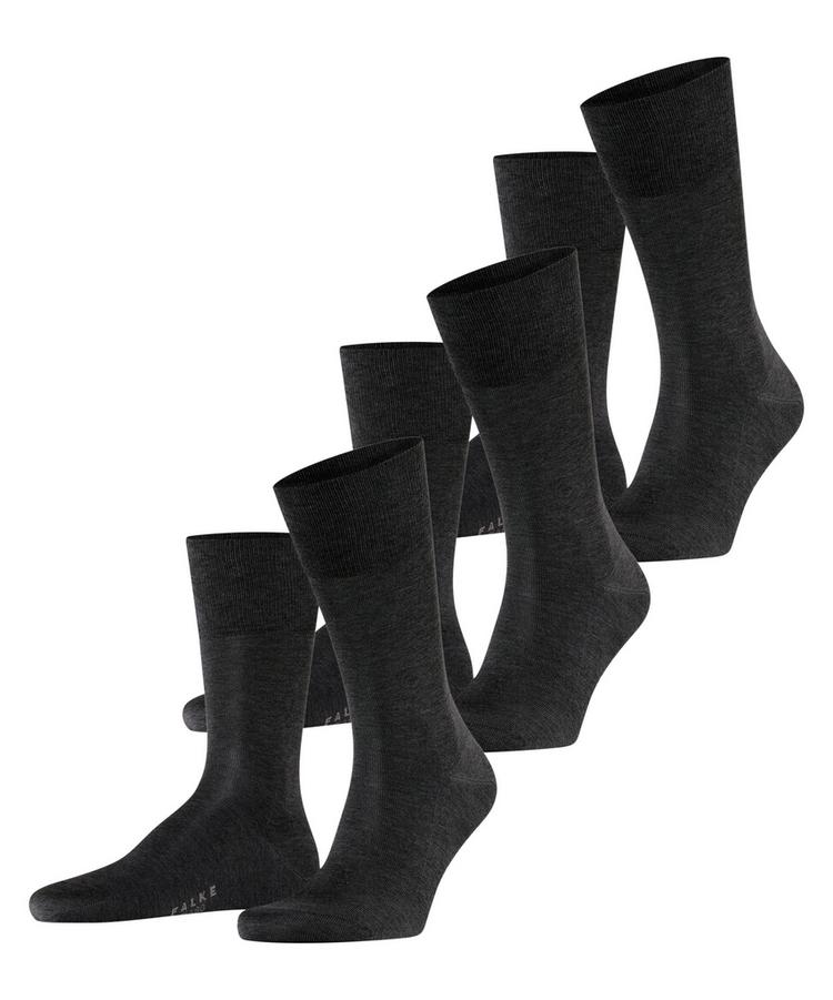 Falke Falke Tiago Bundle 3-Pack Socken Herren - anthracite mel. (3095) - 0 | SportScheck