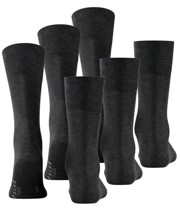 Falke Falke Tiago Bundle 3-Pack Socken Herren - anthracite mel. (3095) - 0 | SportScheck