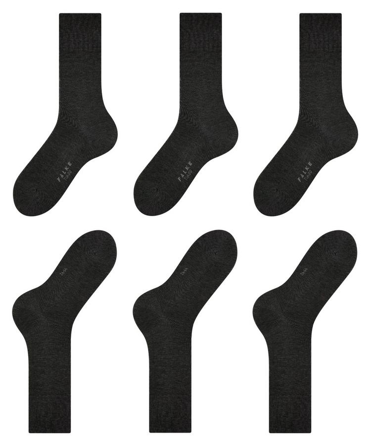 Falke Falke Tiago Bundle 3-Pack Socken Herren - anthracite mel. (3095) - 2 | SportScheck