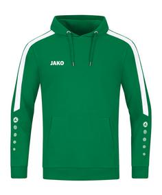 JAKO Power Hoody Kids Funktionssweatshirt Kinder gruenweiss