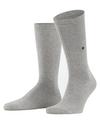 Burlington Black Logo Socken Herren - light grey (3400)