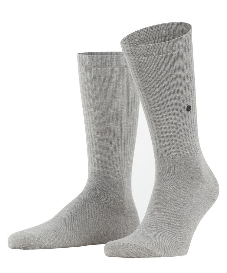 Burlington Burlington Black Logo Socken Herren - light grey (3400) - 0 | SportScheck
