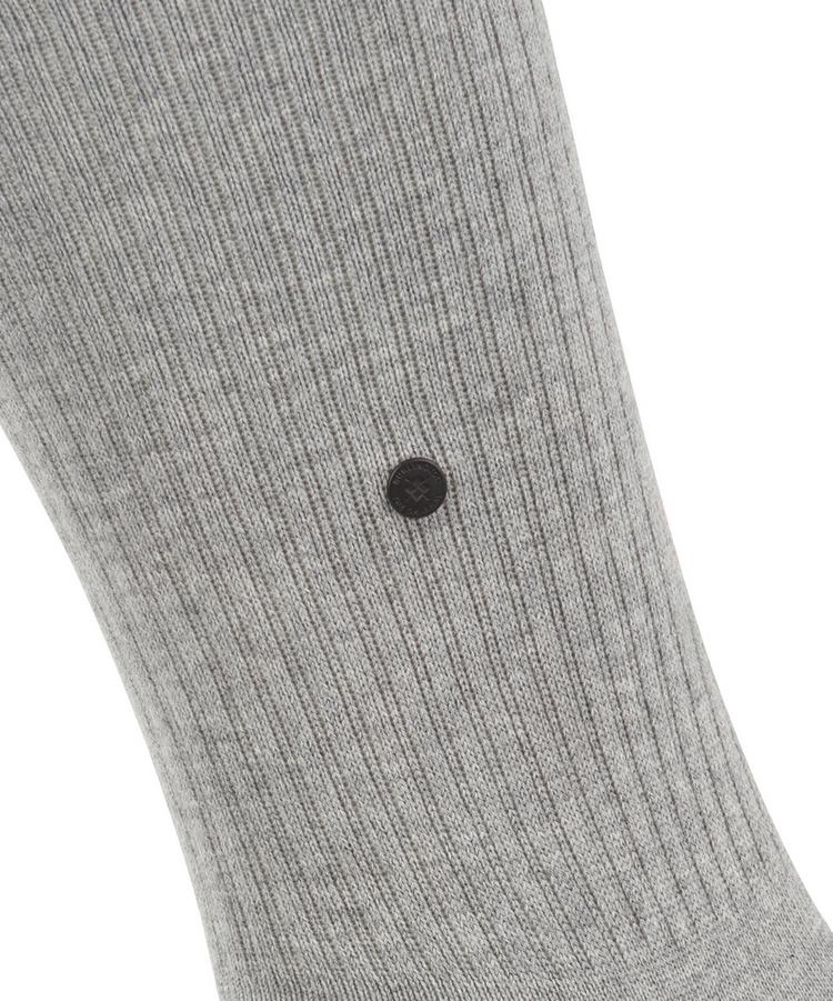 Burlington Burlington Black Logo Socken Herren - light grey (3400) - 1 | SportScheck