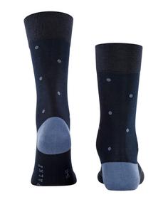 Rückansicht von Falke Dot SO Freizeitsocken Herren dark navy (6377)