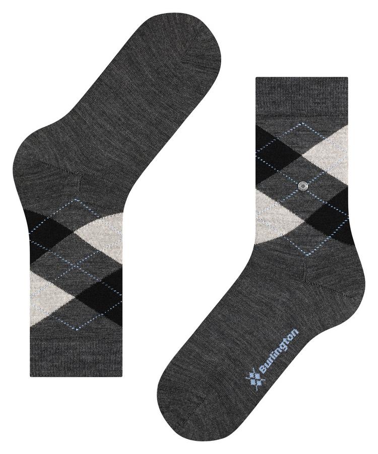 Burlington Burlington Marylebone SO Socken Damen - anthra.mel (3090) - 2 | SportScheck