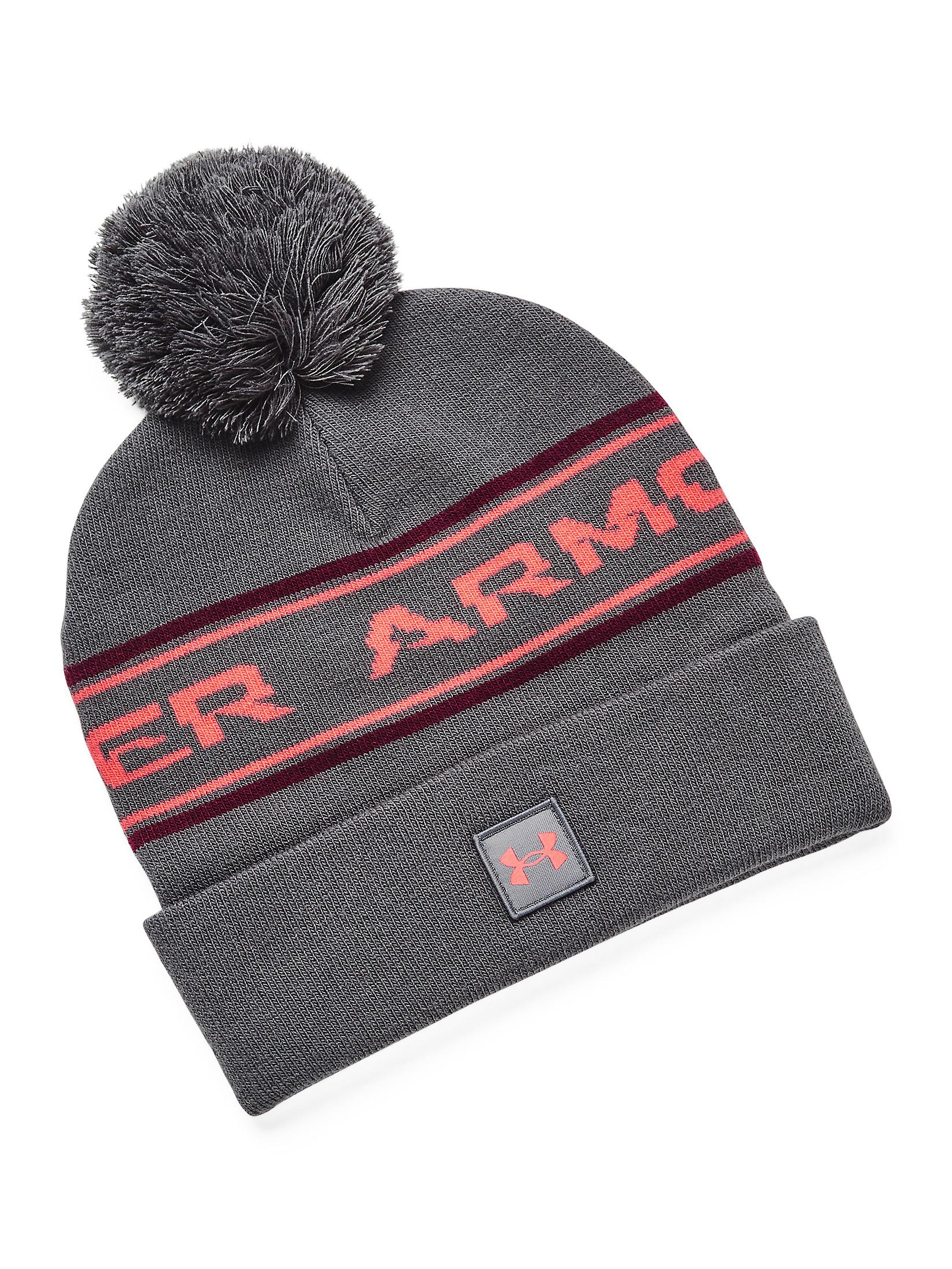 Under Armour Halftime mit Bommel Beanie Herren Pitch Gray (013)