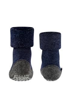 Rückansicht von Falke Hausschuhe Freizeitsocken Kinder dark blue (6680)