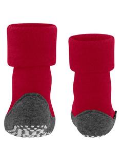 Rückansicht von Falke Hausschuhe Freizeitsocken Kinder red pepper (8074)