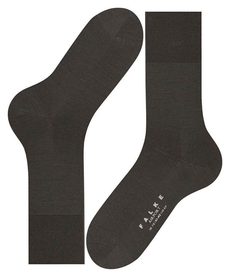 Falke Falke Airport Socken Herren - brown mel. (5041) - 2 | SportScheck