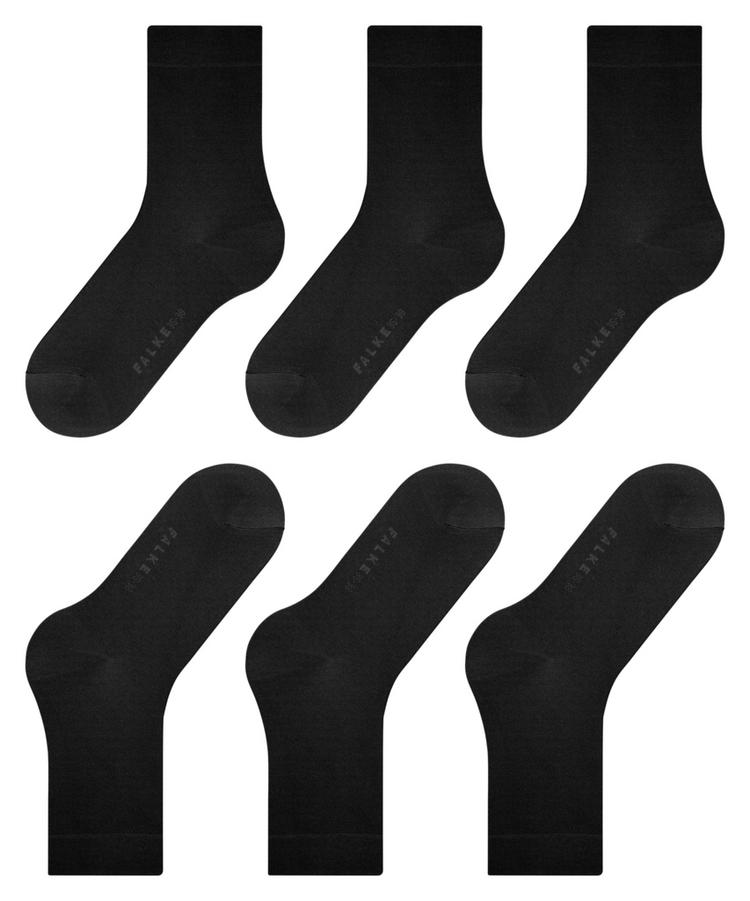 Falke Falke Cotton Touch Bundle 3P SO Socken Damen - black (3000) - 2 | SportScheck