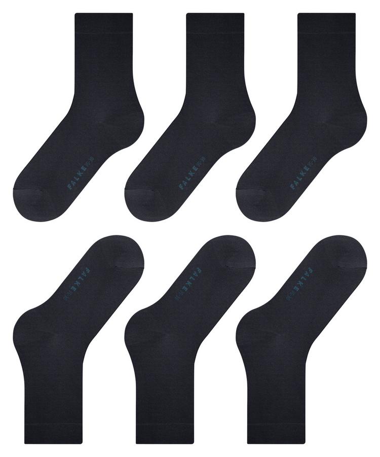 Falke Falke Cotton Touch Bundle 3P SO Socken Damen - dark navy (6370) - 2 | SportScheck