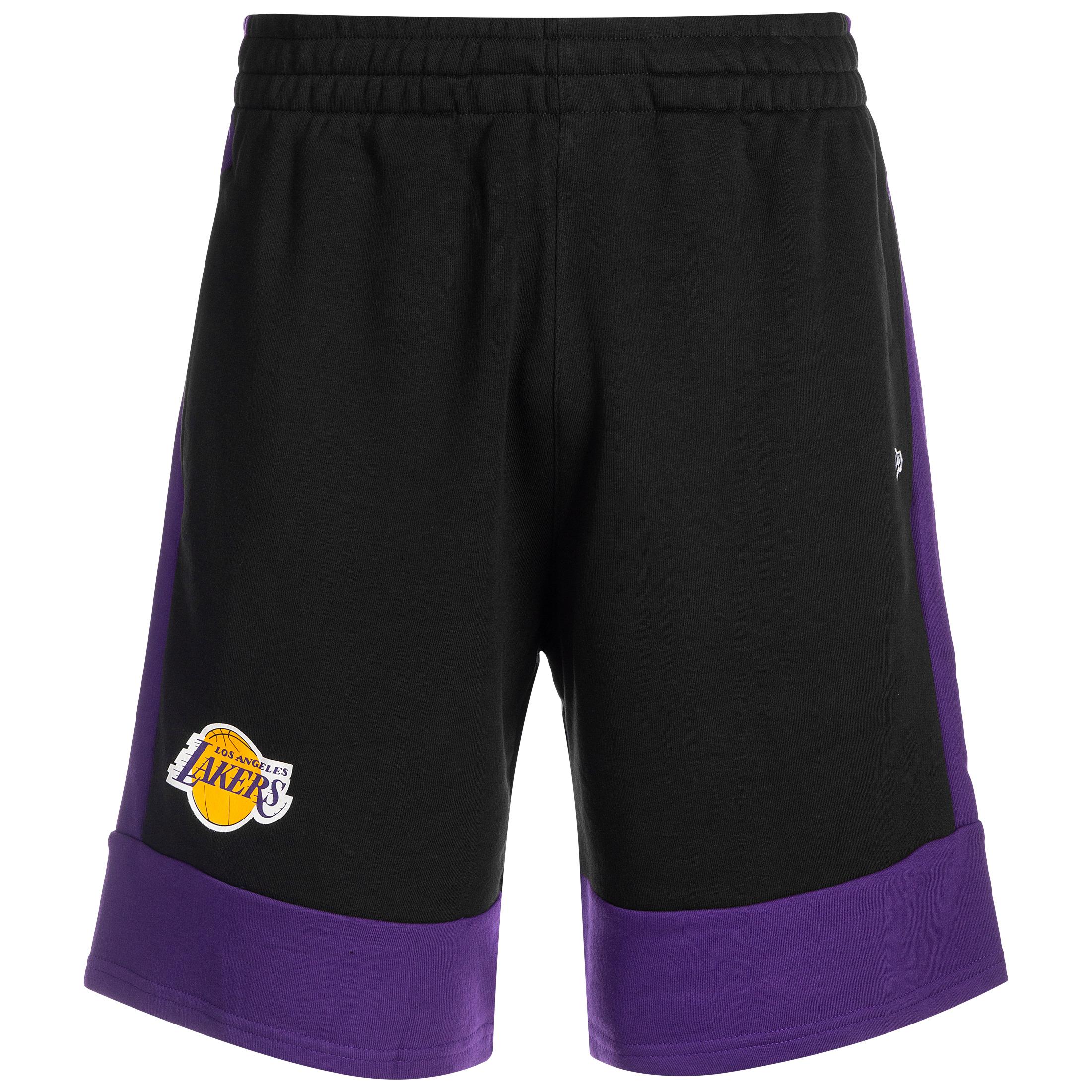 New Era NBA Los Angeles Lakers Colorblock BasketballShorts Herren