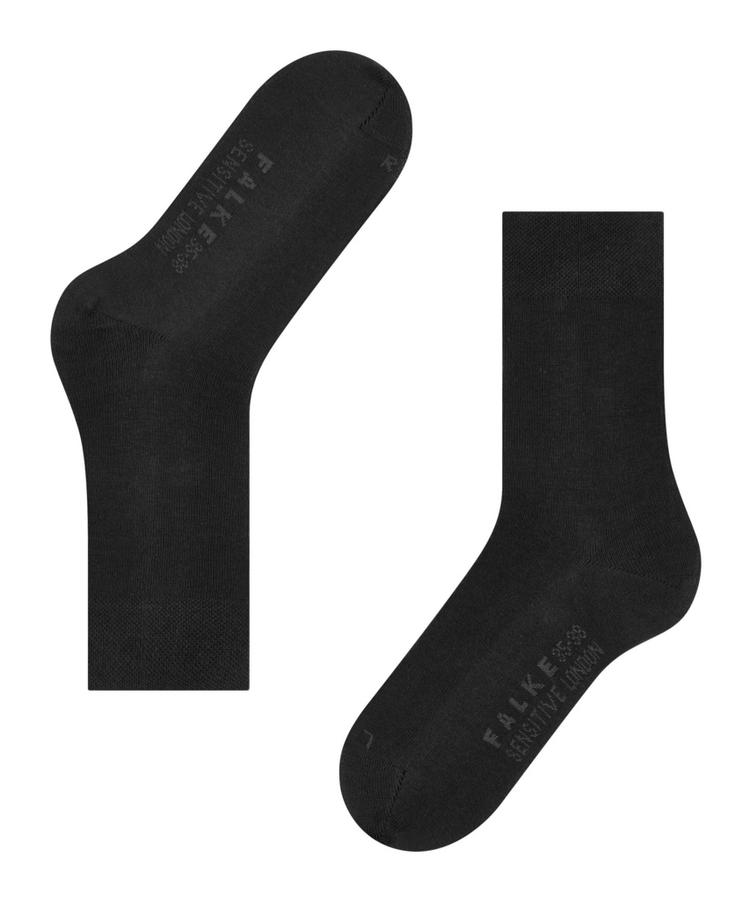 Falke Falke Sensitive London SO Socken Damen - black (3000) - 2 | SportScheck