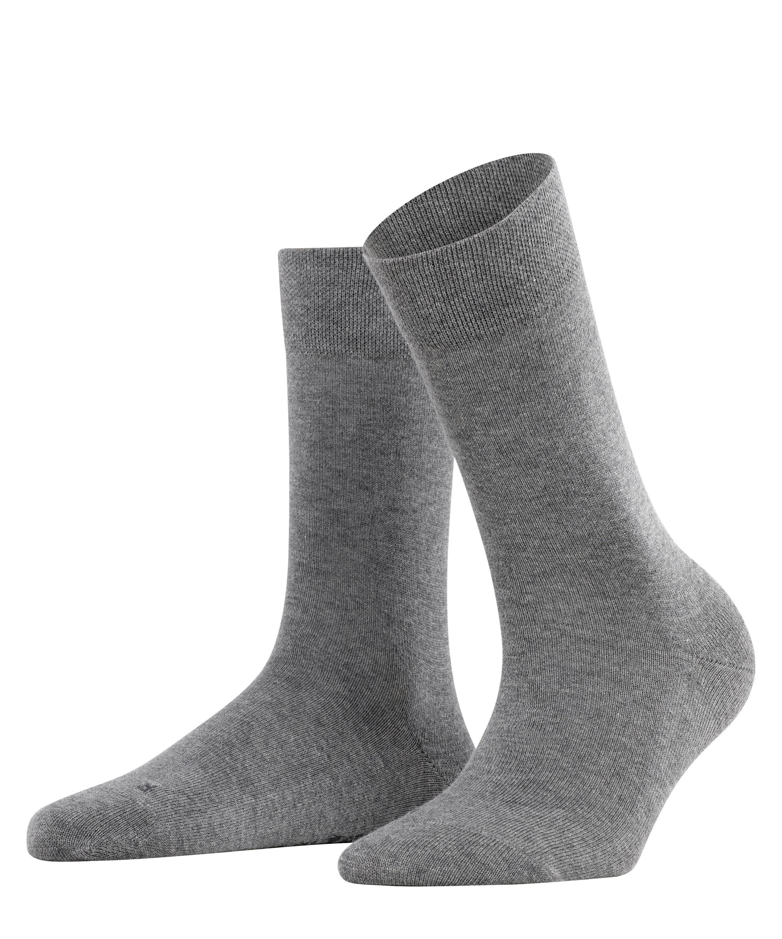 Falke Sensitive London SO Socken Damen - light greymel. (3390)