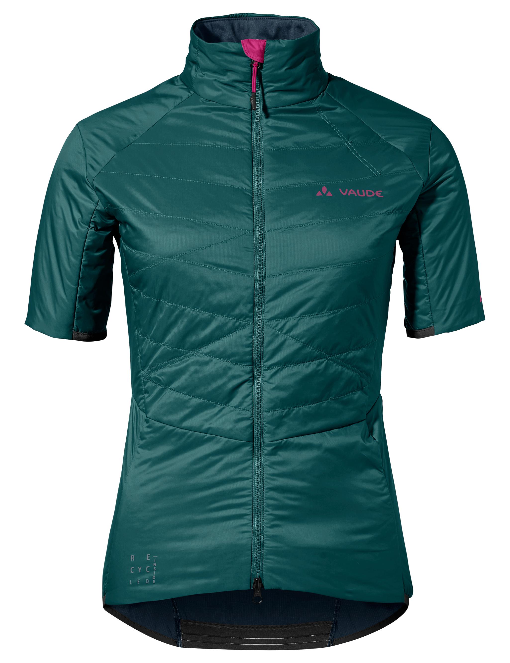 VAUDE Women's Kuro Insulation FZ Tricot Funktionsbluse Damen mallard green