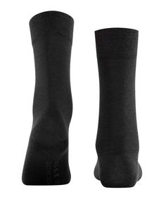 Rückansicht von Falke Freizeitsocken Damen black (3000)