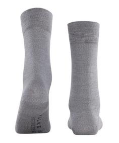 Rückansicht von Falke Sensitive Berlin SO Freizeitsocken Damen light grey mel. (3830)