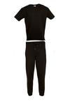 Tom Barron aus Oversize-Shirt und Jogginghose Trainingsanzug Herren - black
