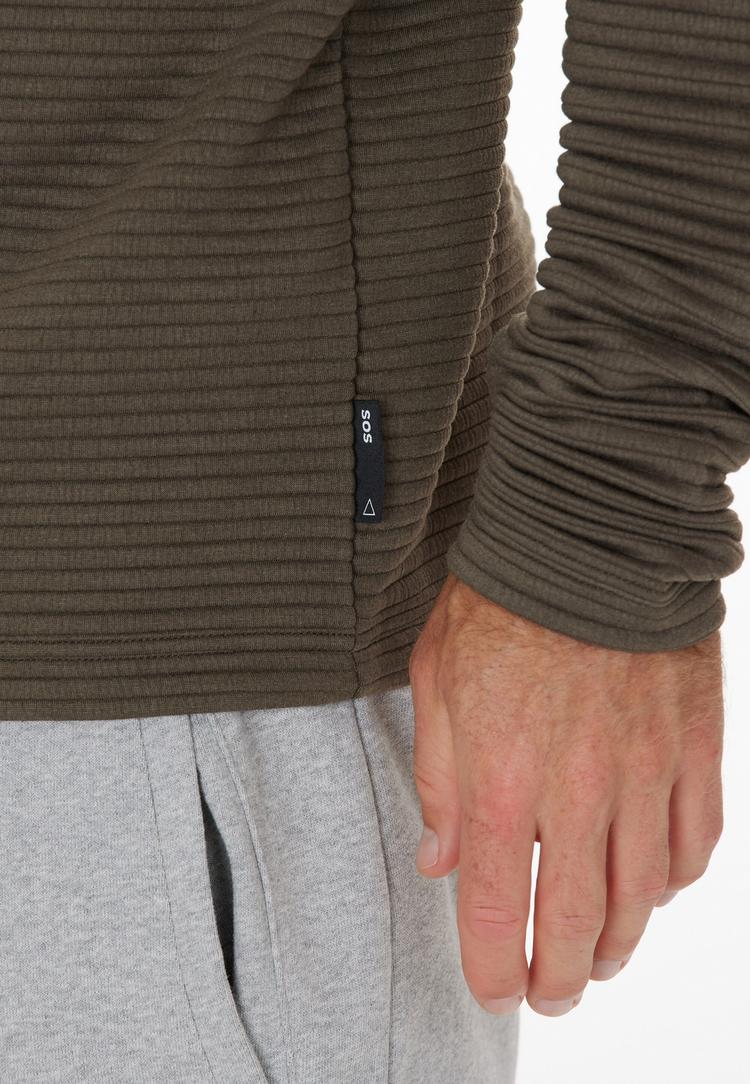 SOS SOS Muju Sweatjacke Herren - 5056 Tarmac - 2 | SportScheck