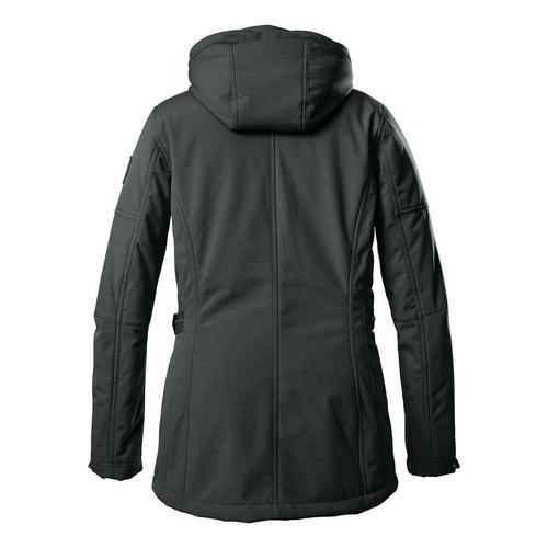 Rückansicht von G.I.G.A. DX by killtec GW26 Softshelljacke Damen Petrol