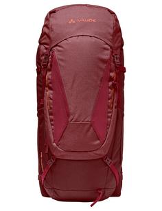 VAUDE Women's Asymmetric 48+8 Wanderrucksack Damen dark cherry