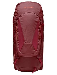 VAUDE Women's Asymmetric 48+8 Wanderrucksack Damen dark cherry