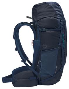 Rückansicht von VAUDE Women's Asymmetric 48+8 Wanderrucksack Damen eclipse