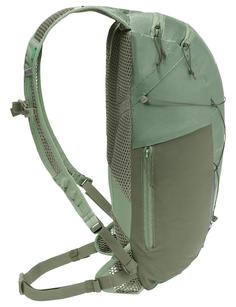 Rückansicht von VAUDE Rucksack Uphill 12 Daypack willow green