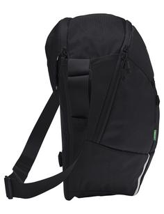 Rückansicht von VAUDE Cycle Messenger L Fahrradtasche black